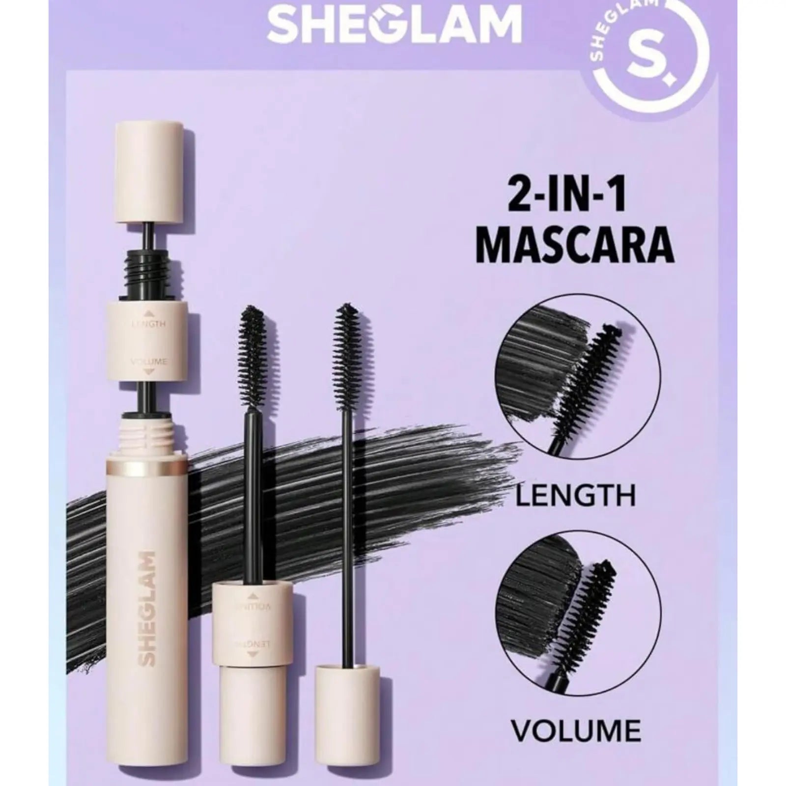 ماسكارا شيجلام لاش بيستييز 2 في 1، 8.7 مل