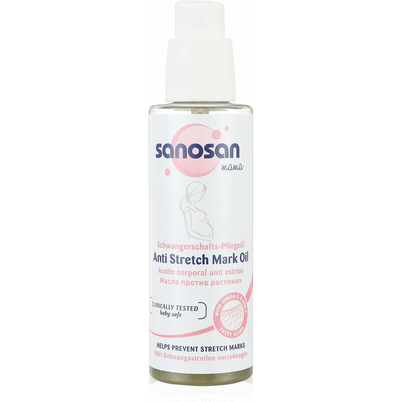 Sanosan Anti Stretch Mark Oil 100 ml - ZaDa beauty