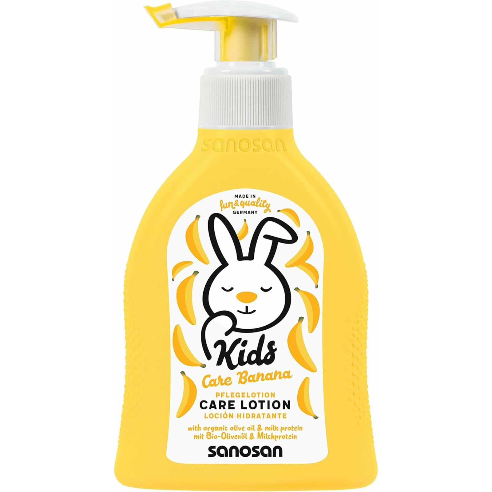 Sanosan Kids Body Lotion with Banana Scent 200 ml - ZaDa beauty