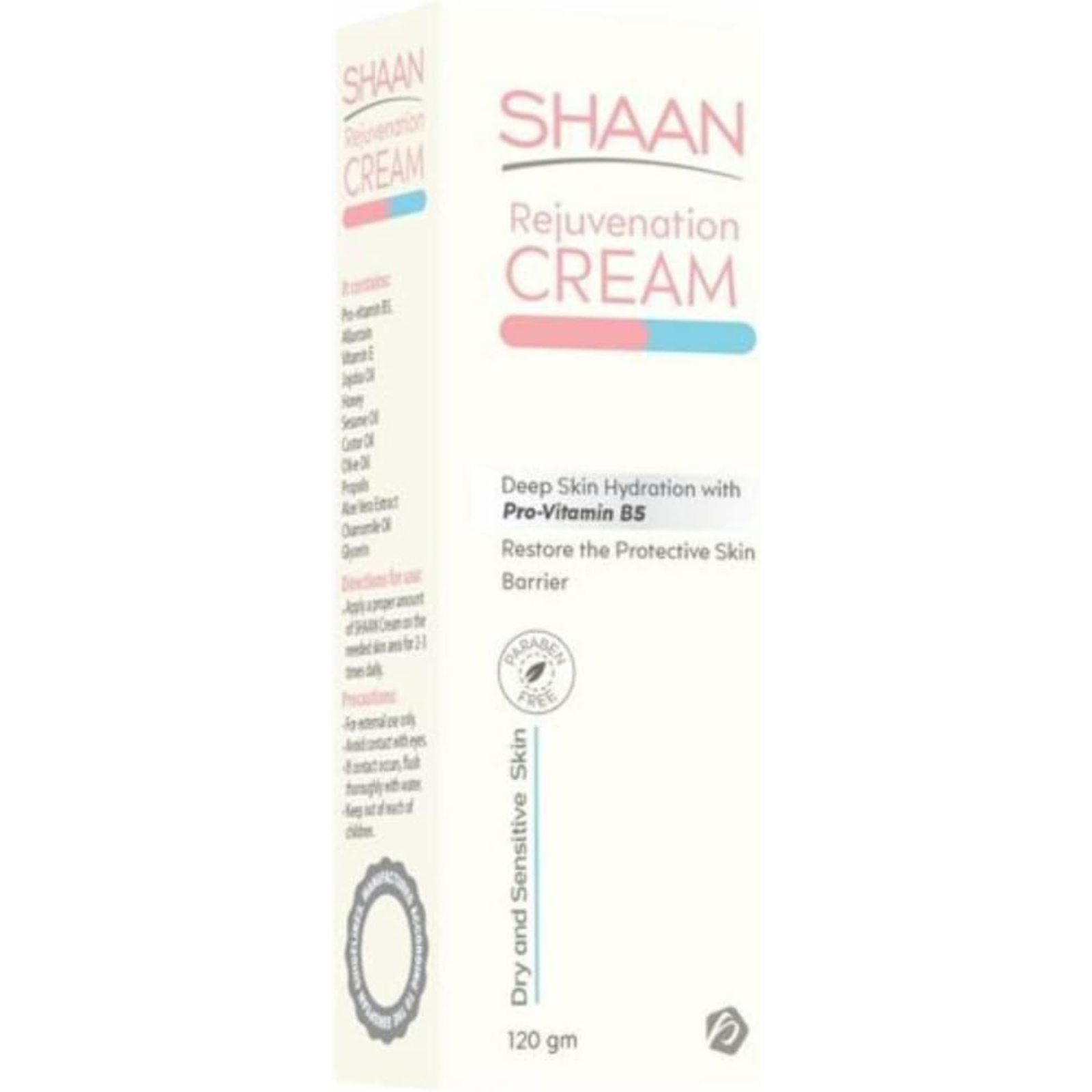 Shaan rejuvenation Cream with pro vitamin B5 120 gm - ZaDa beauty