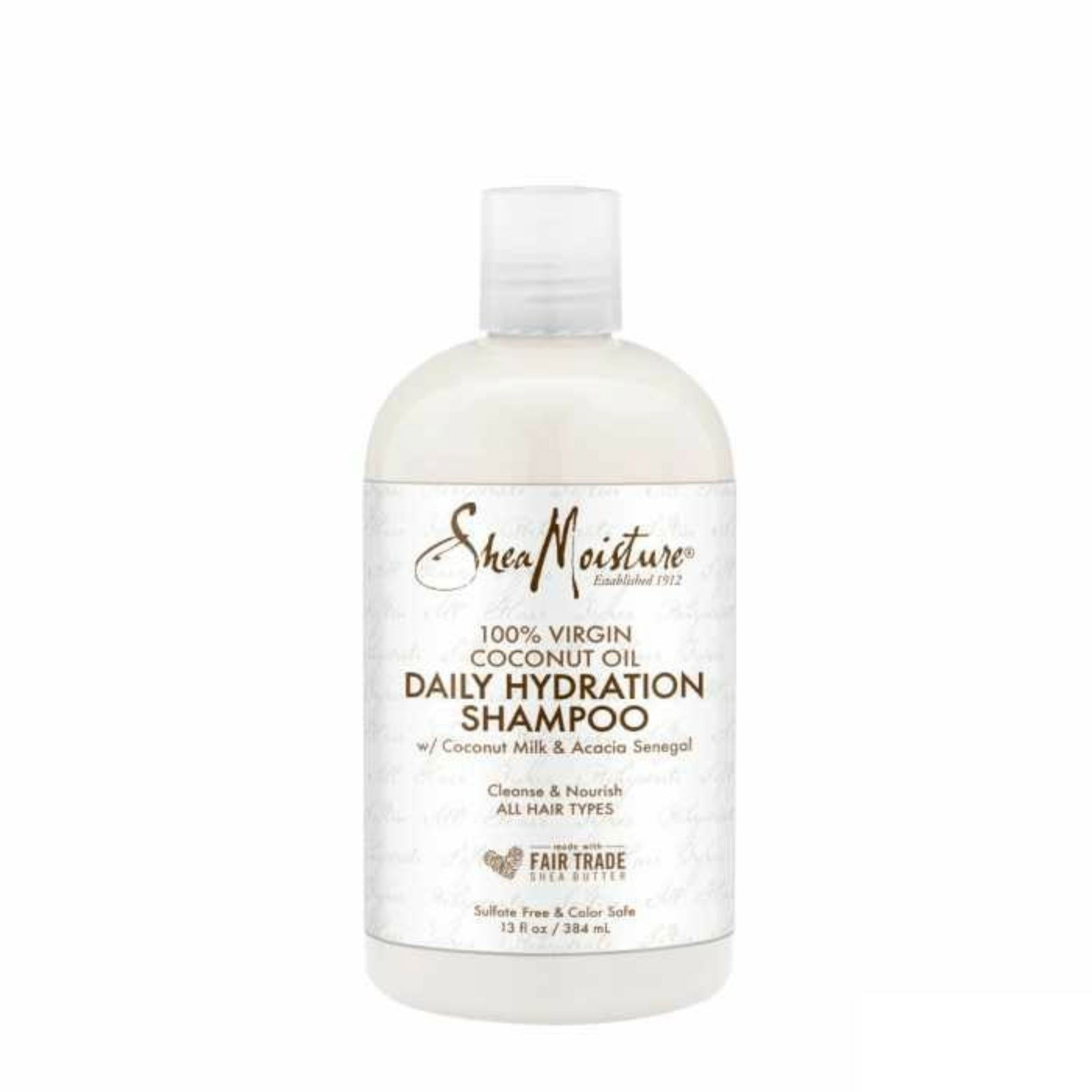 SheaMoisture 100%Virgin Coconut Oil Daily Moisturizing Shampoo 384 ml - ZaDa beauty