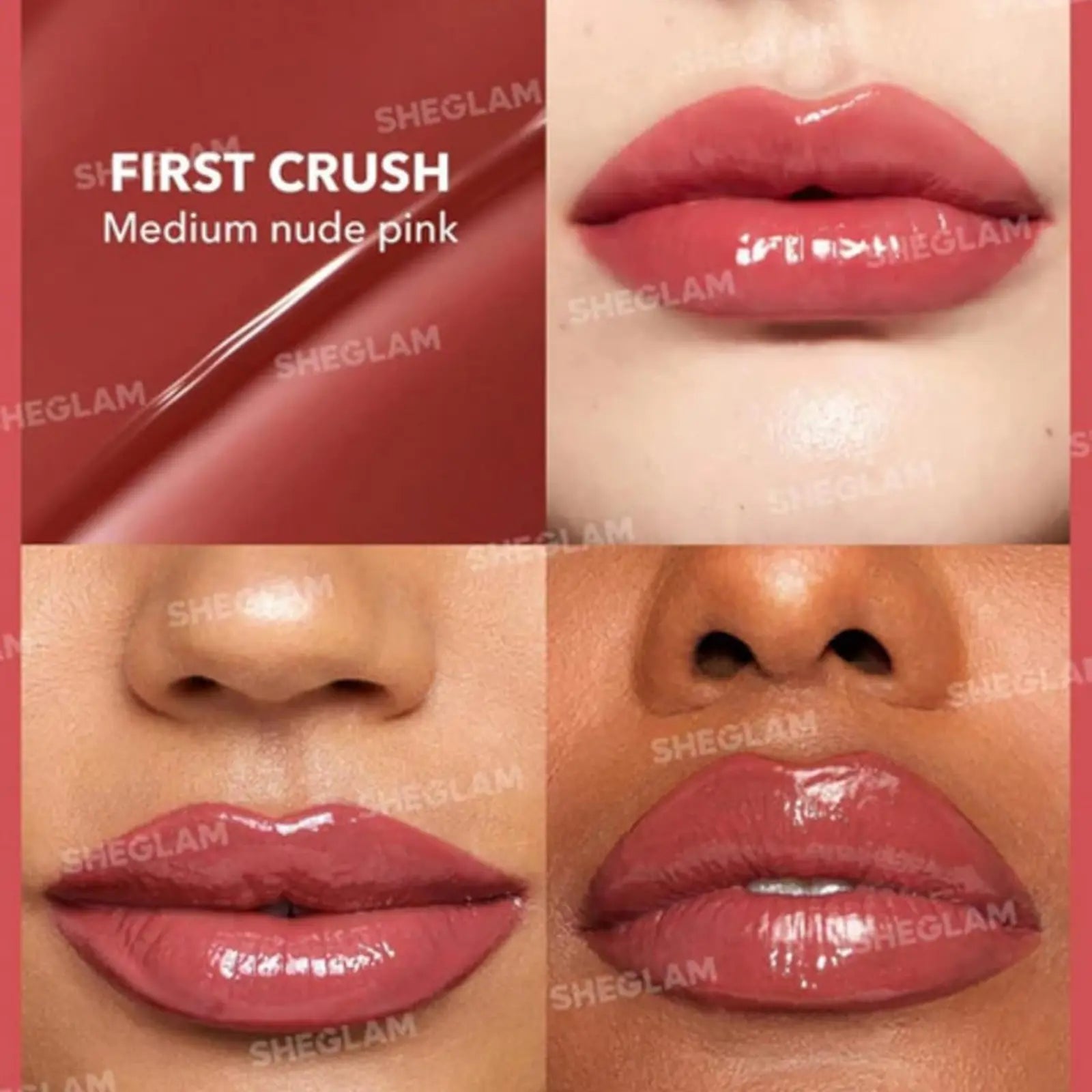 ملمع الشفاه باوت بيرفيكت ليب بلامبر لشفاه لامعة من شيجلام - لمعان مثالي - فيرست كراش -  First Crush