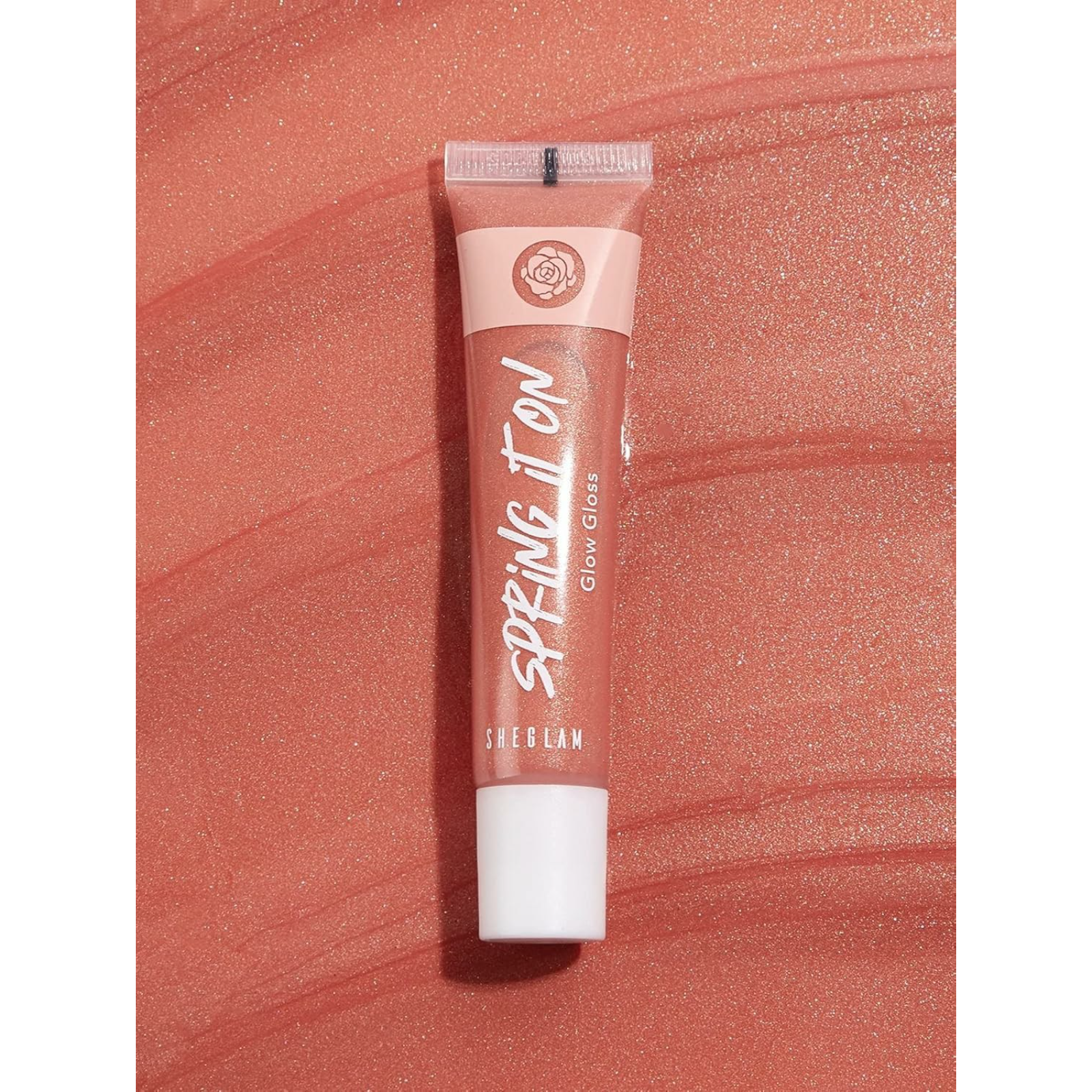 Sheglam Spring It on Glow Lip Gloss Pink Slip - ZaDa beauty