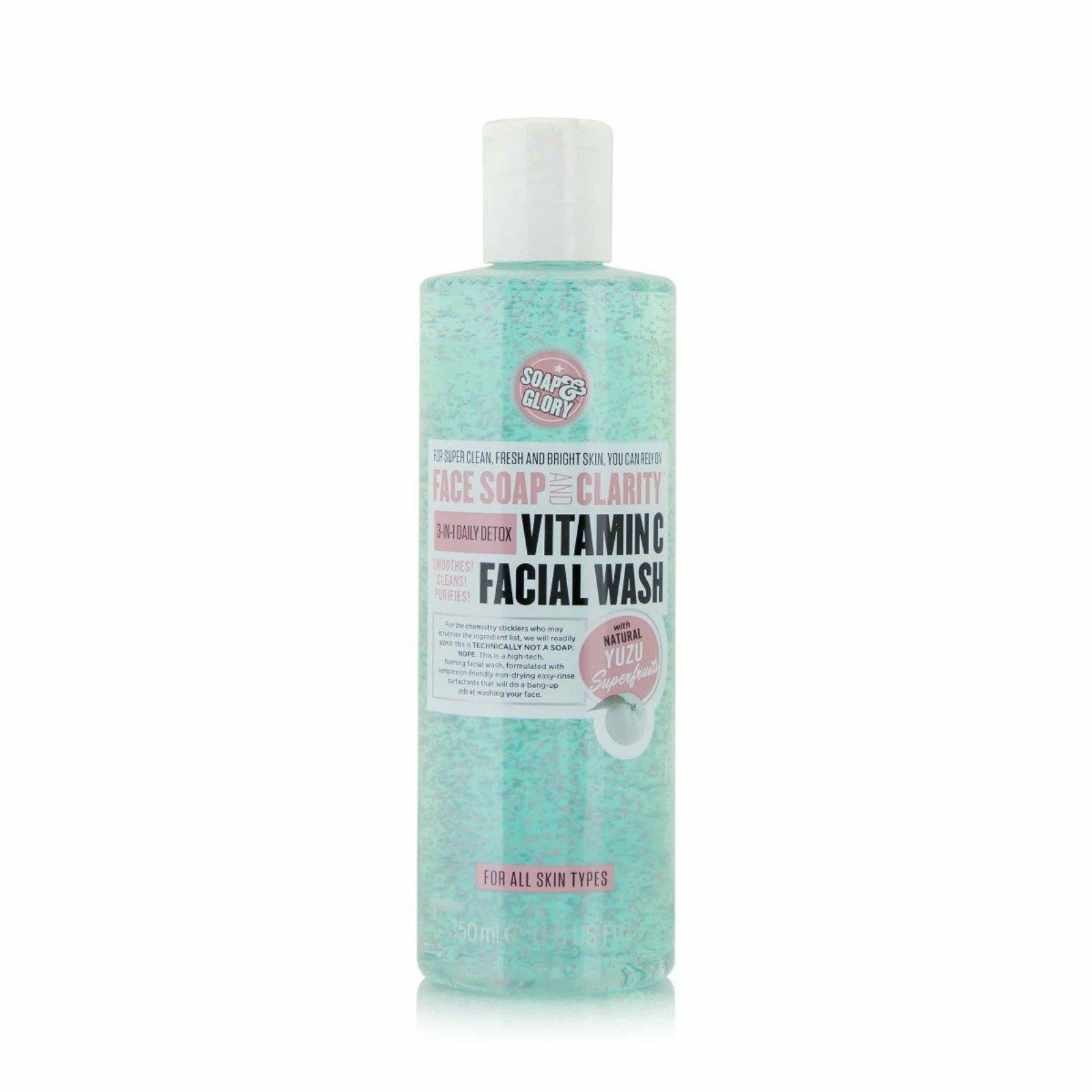 Soap & Glory Face Soap and Clarity Vitamin C Facial Wash 350 ml - ZaDa beauty