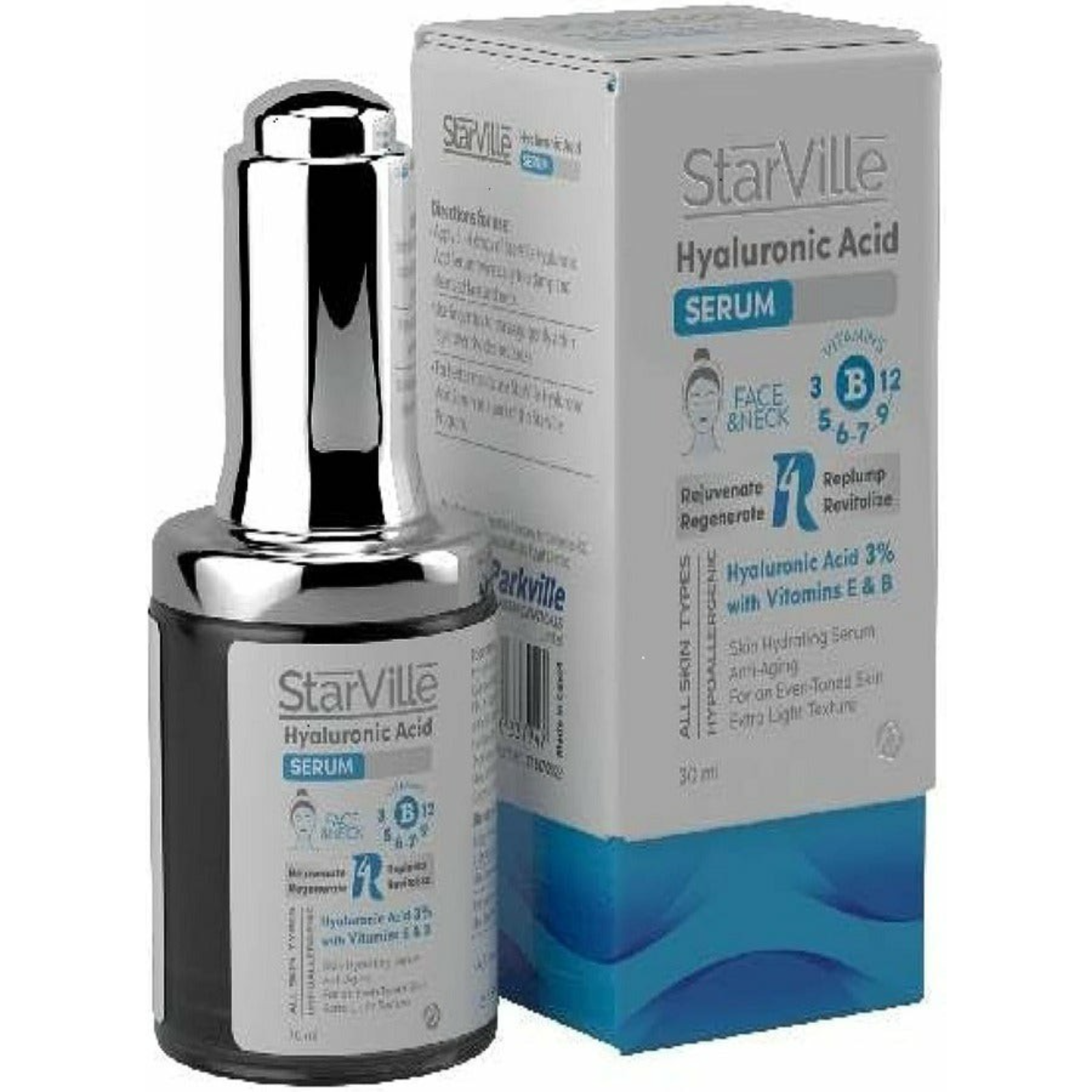 StarVille Hyaluronic Acid Serum 30 Ml - ZaDa beauty
