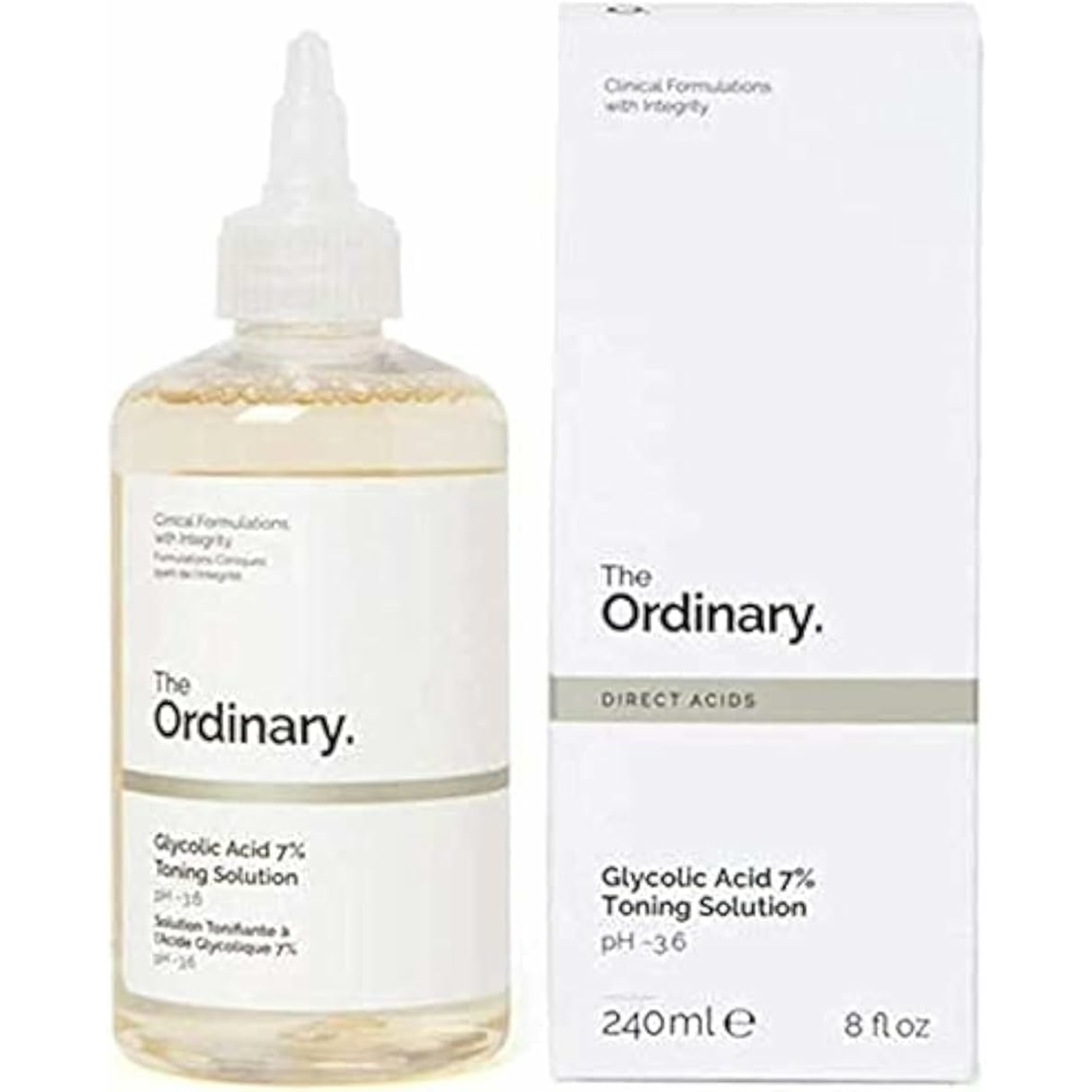 The Ordinary Glycolic Acid 7% Toning Solution 240 ml - ZaDa beauty