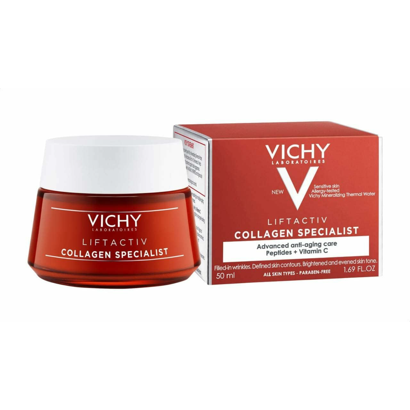 Vichy Liftactiv Collagen Specialist Anti-Aging Cream - 50Ml - ZaDa beauty