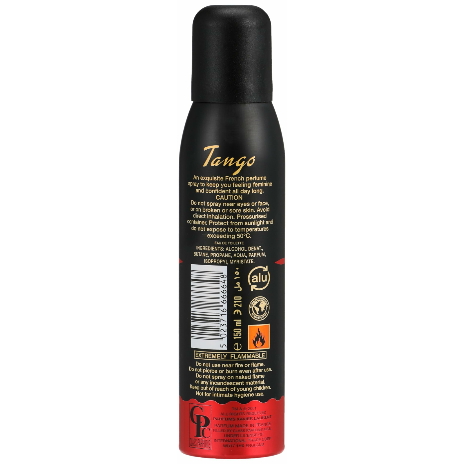 XL Tango Paris body Spray for women 150 ml - ZaDa beauty