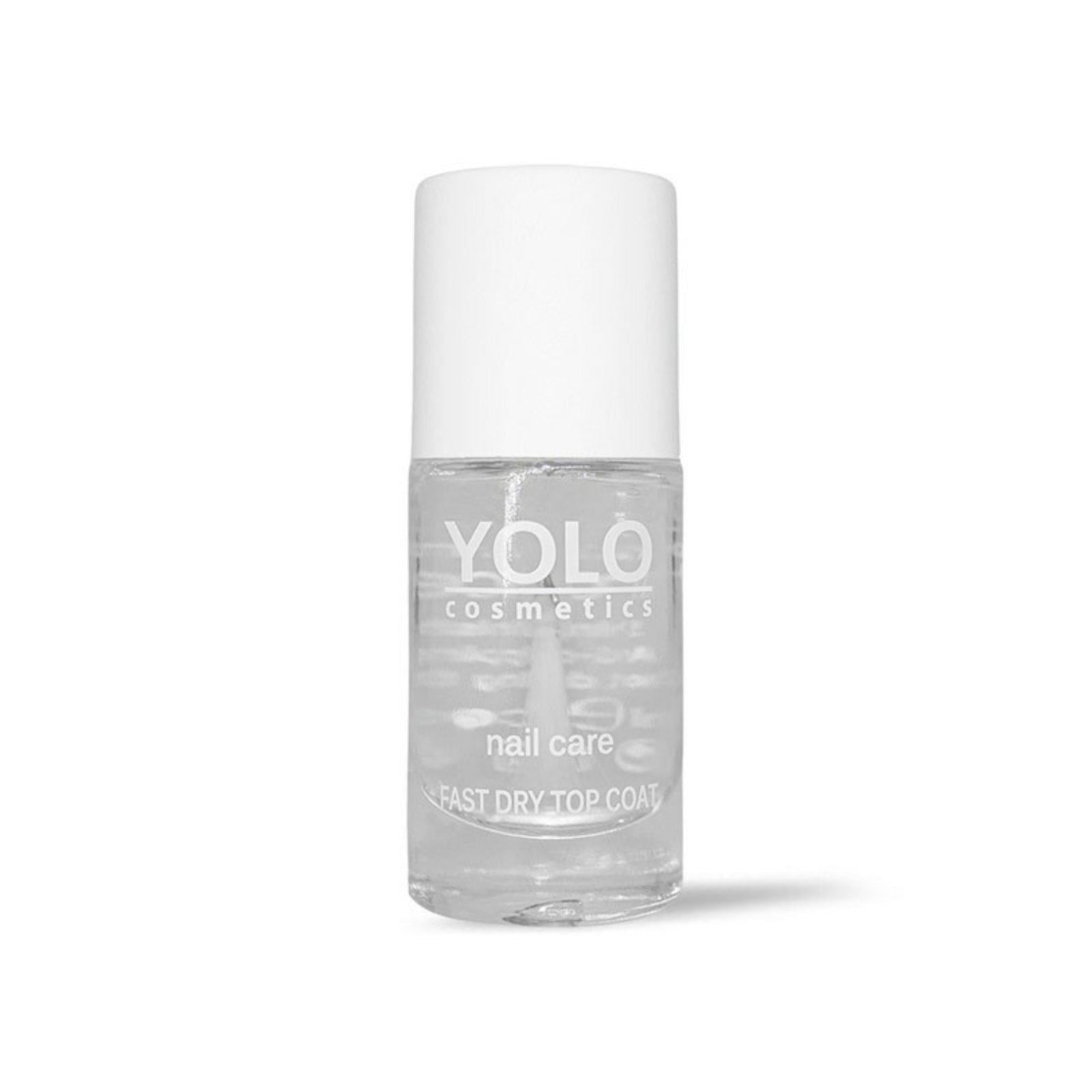 YOLO Nail care Polish Fast Dry Top Coat 9Grey 6 ml - ZaDa beauty