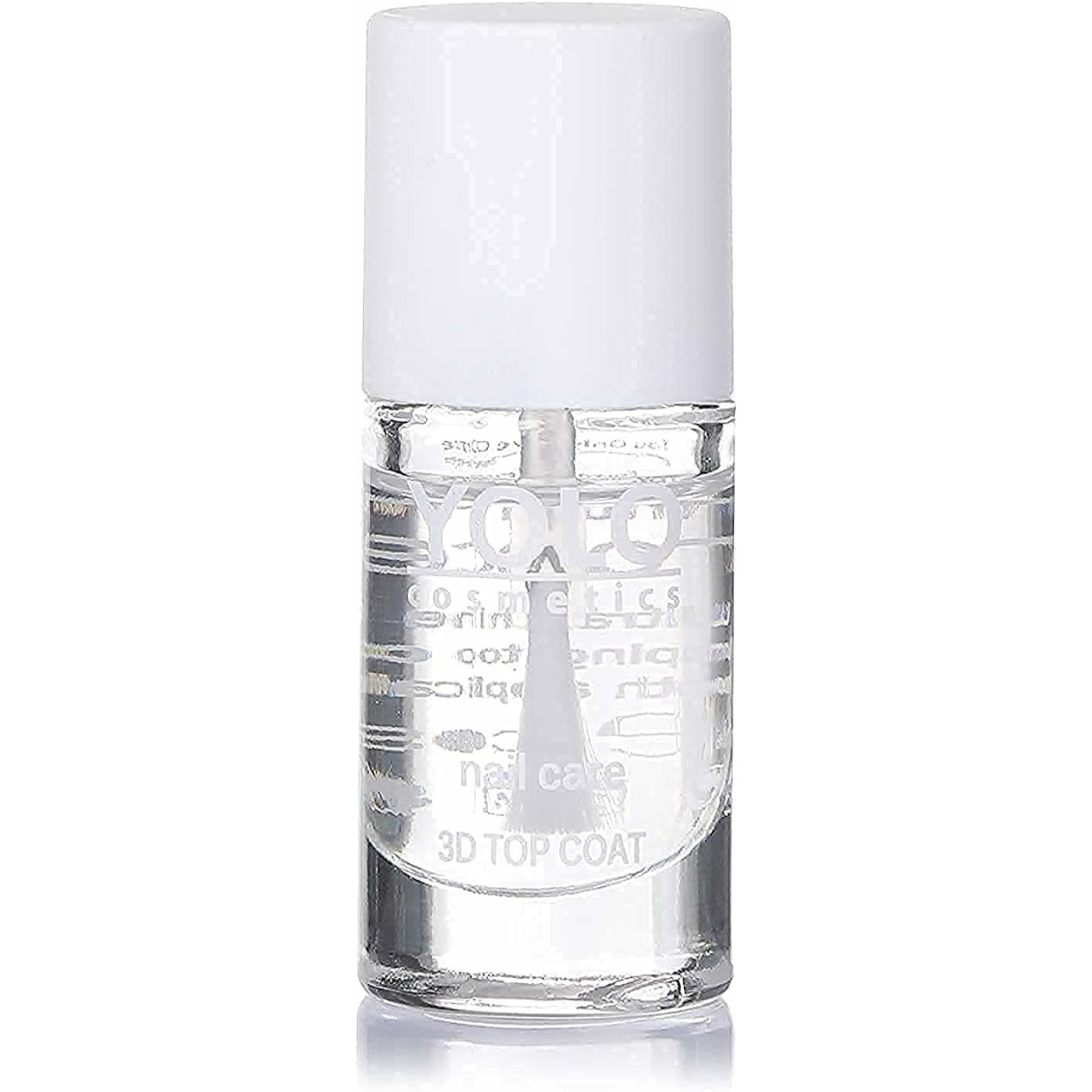 YOLO nail care Polish 3D Top Coat 8 Transparent 6ml - ZaDa beauty