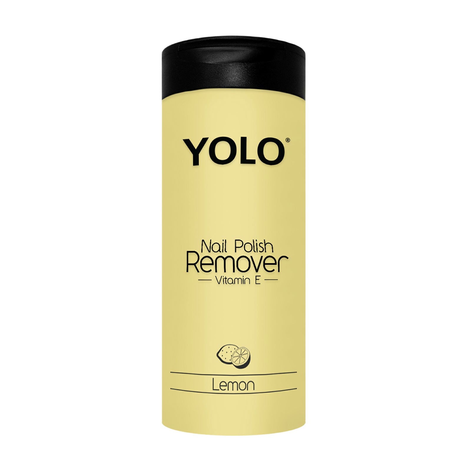 Yolo lemon nail polish remover 135ml - ZaDa beauty