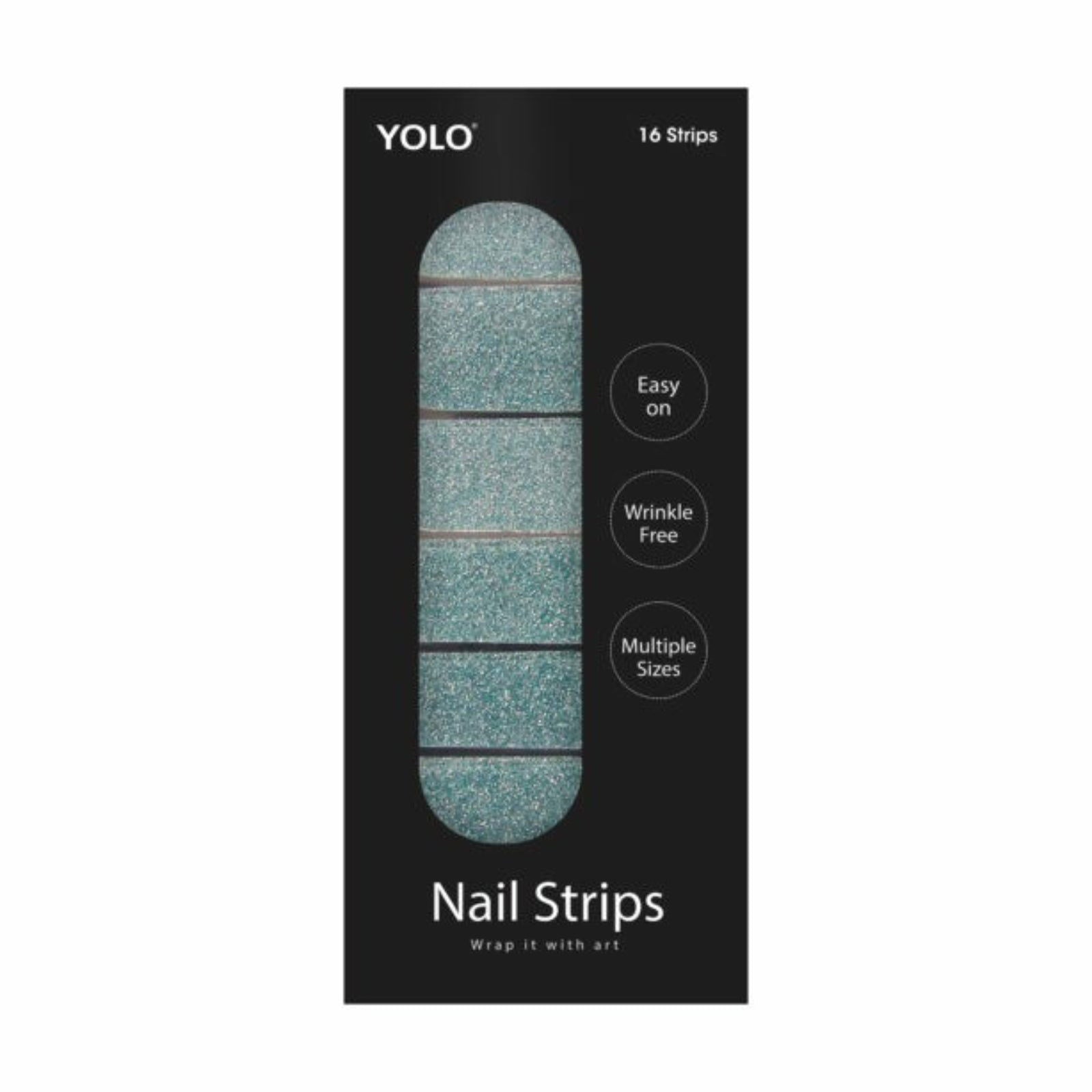 Yolo nail strips GR-1006 Blue Ice - ZaDa beauty