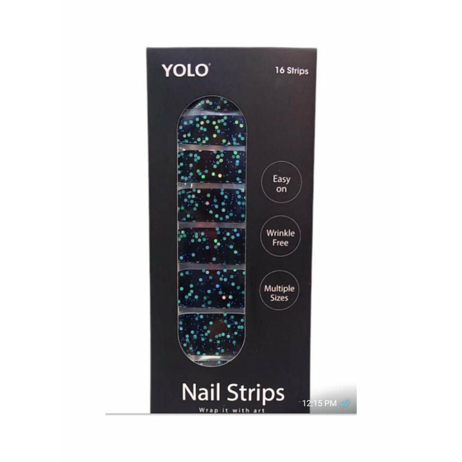 Yolo nail strips GR-1009 Blue Bell - ZaDa beauty