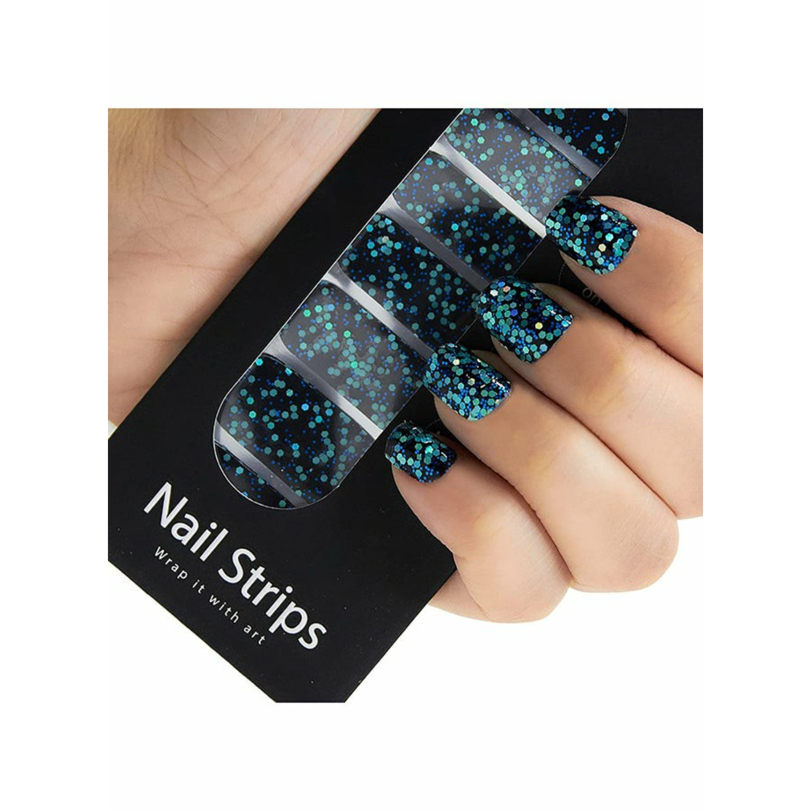Yolo nail strips GR-1009 Blue Bell - ZaDa beauty