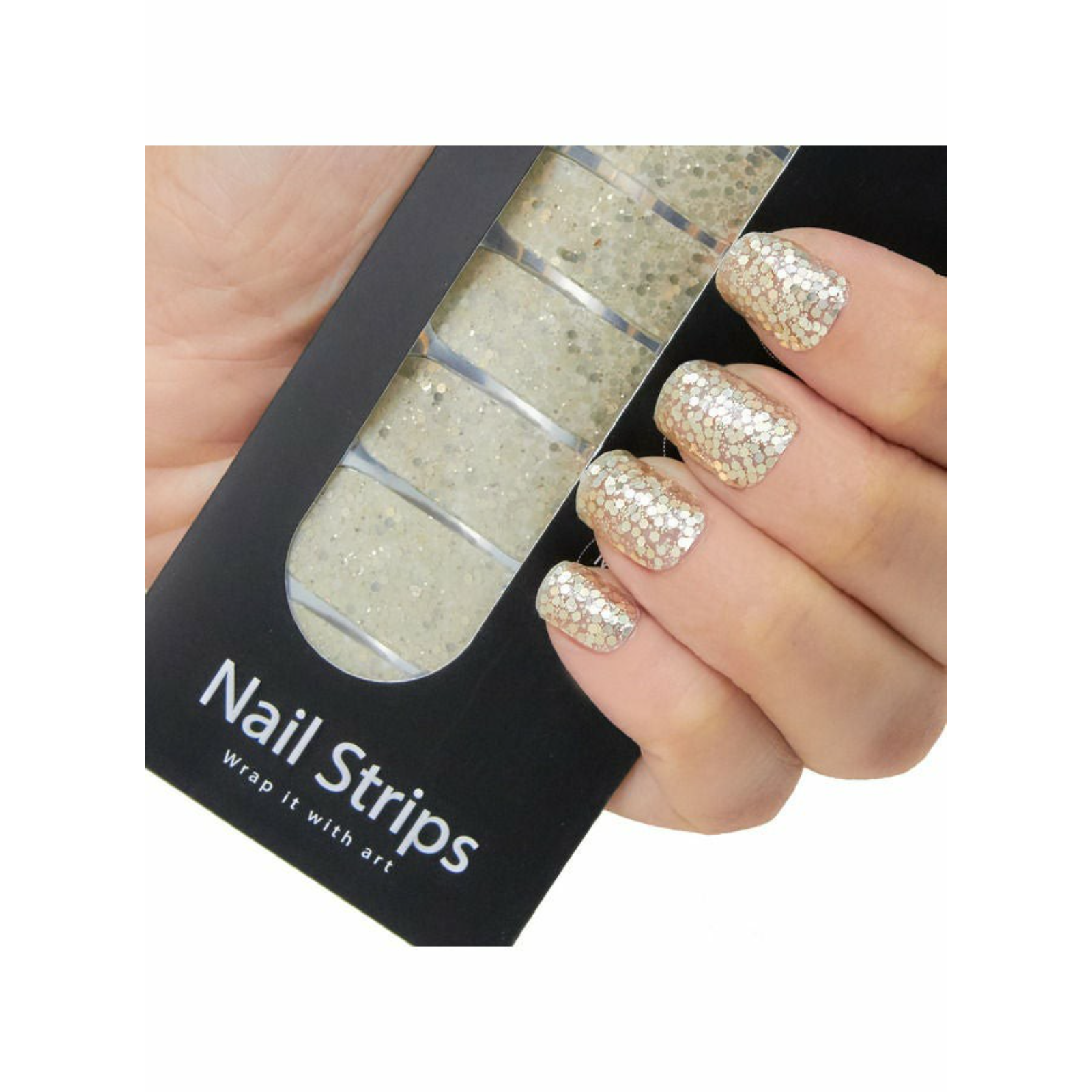 Yolo nail strips GR-1019 Glitzy - ZaDa beauty