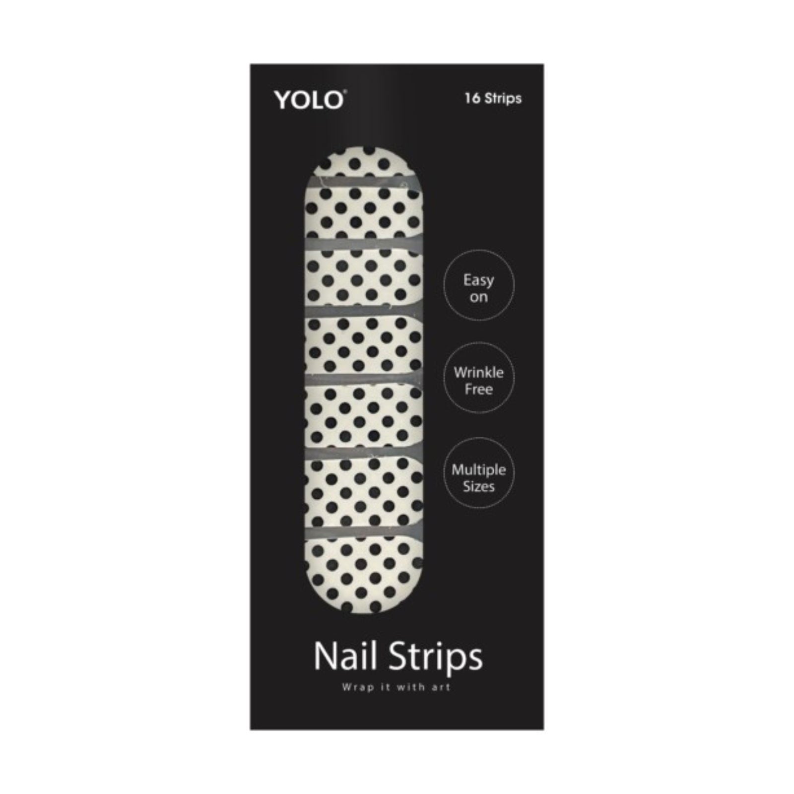 Yolo nail strips PN-1000 Polka Dolka - ZaDa beauty