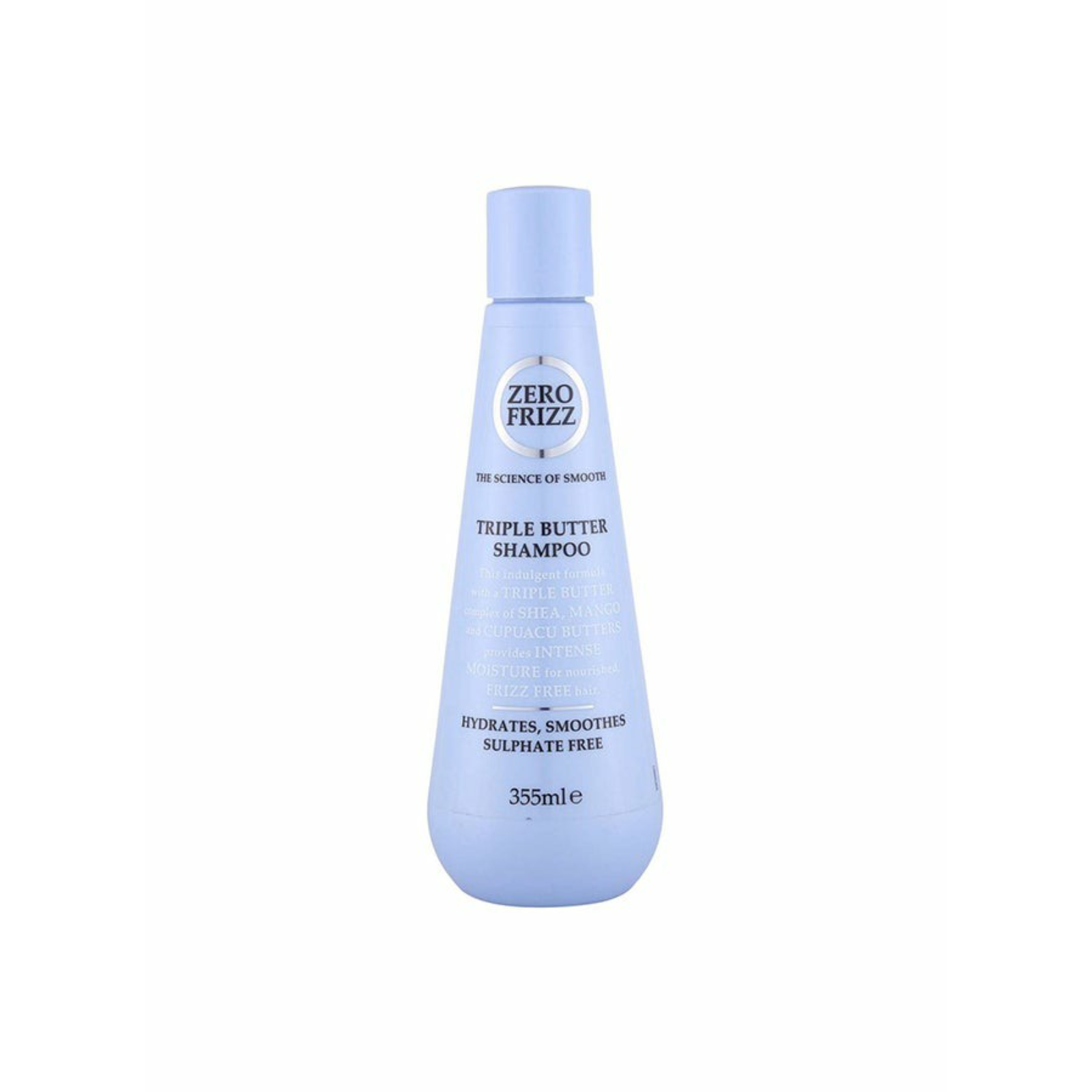 Zero Frizz Triple Butter Shampoo for Frizzy Hair 355 ml - ZaDa beauty