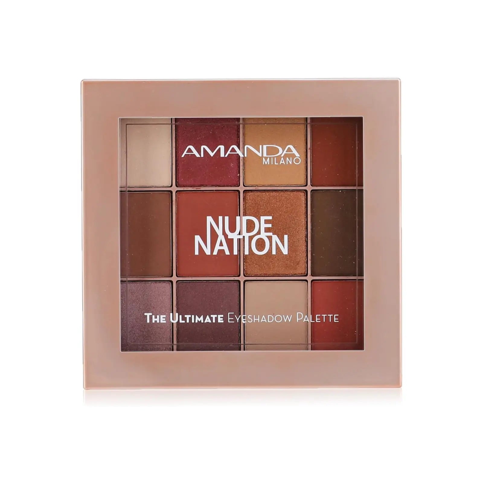 باليت ايشادو نود نيشن من اماندا ميلانو متعدد الألوان بودر 12 لون
