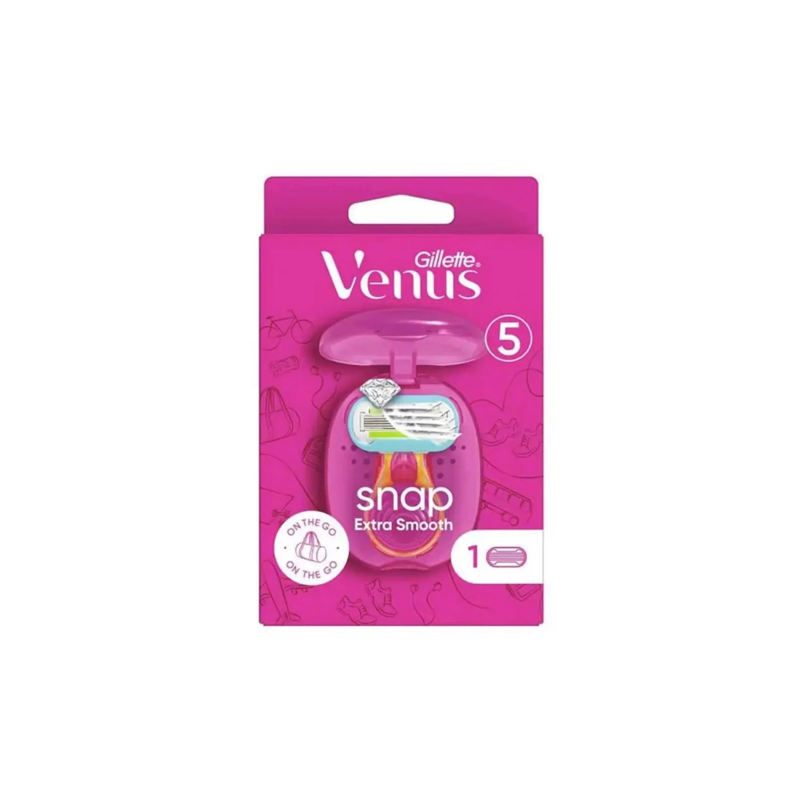 ماكينة حلاقة جيليت فينوس إكسترا سموث سناب، قطعة واحدة