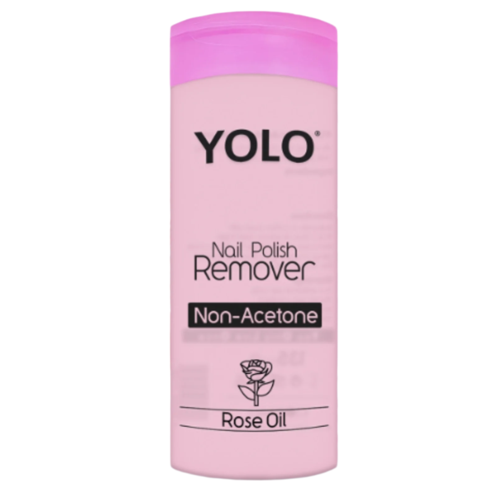 يولو مزيل طلاء الاظافر بدون أسيتون 135 مل، زيت الورد